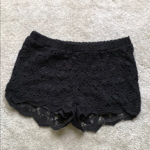 Lace shorts